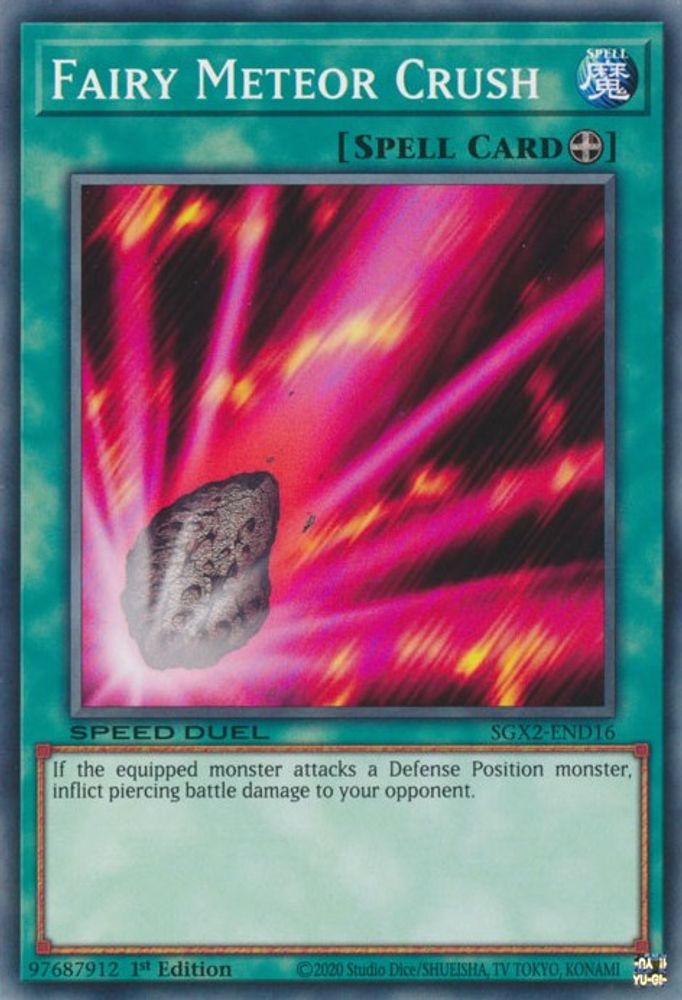 Fairy Meteor Crush (SGX2-END16) - Common