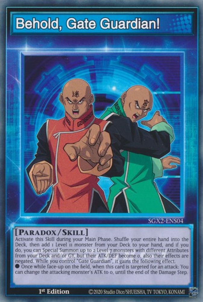 Behold, Gate Guardian! (SGX2-ENS04) - Common