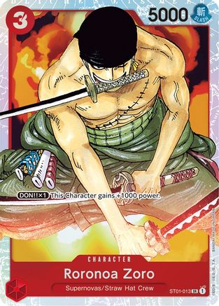 Roronoa Zoro (ST01-013) - Super Rare