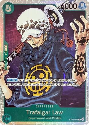 Trafalgar Law (ST02-009) - Super Rare