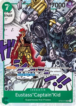 Eustass"Captain"Kid (013) (ST02-013) - Super Rare