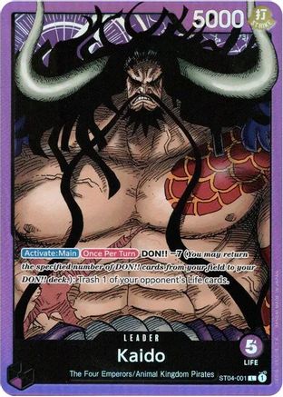 Kaido (001) (ST04-001) - Leader