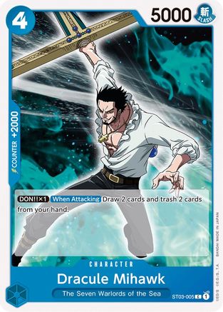 Dracule Mihawk (ST03-005) - Common