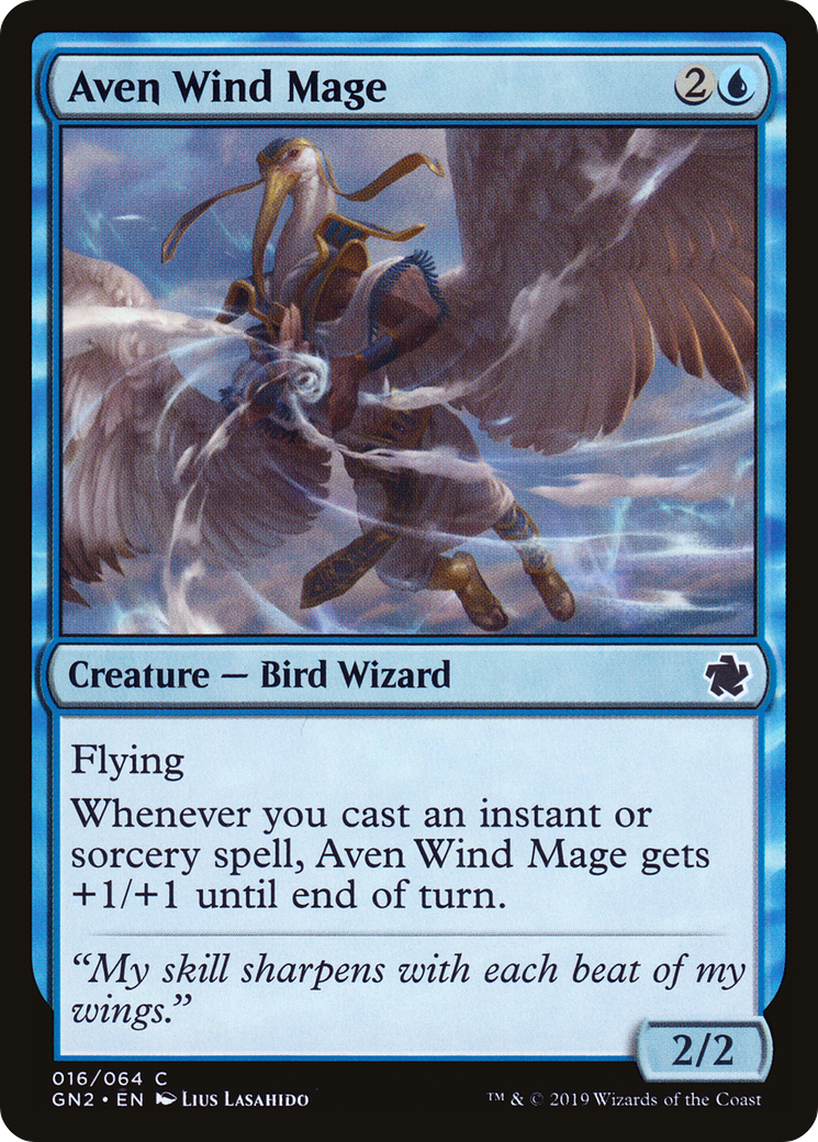 Aven Wind Mage [Game Night 2019] 