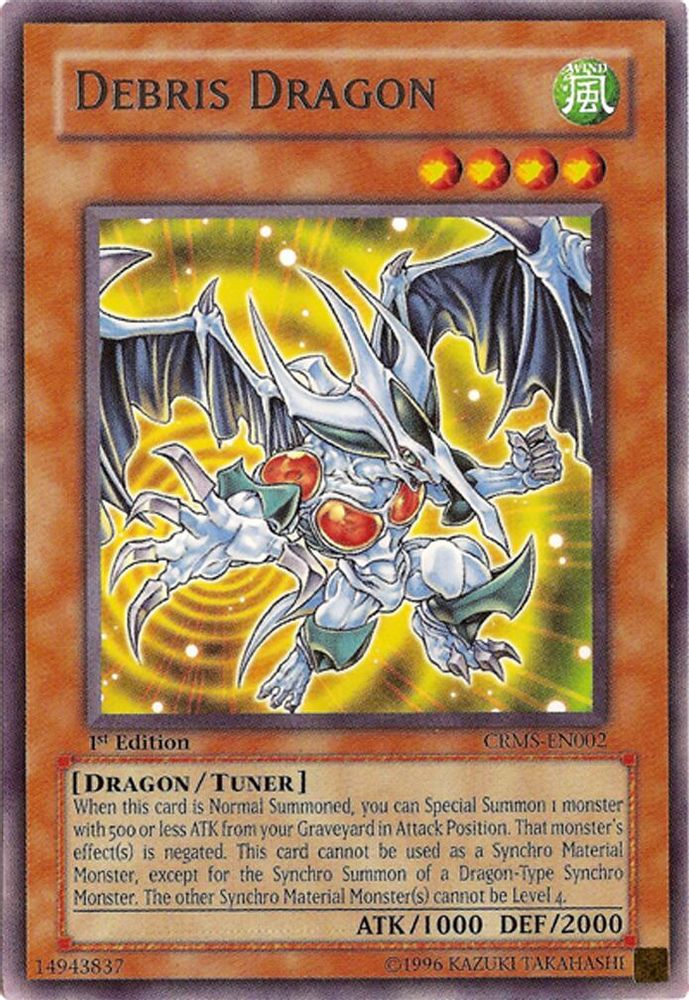 Debris Dragon (CRMS-EN002) - Rare