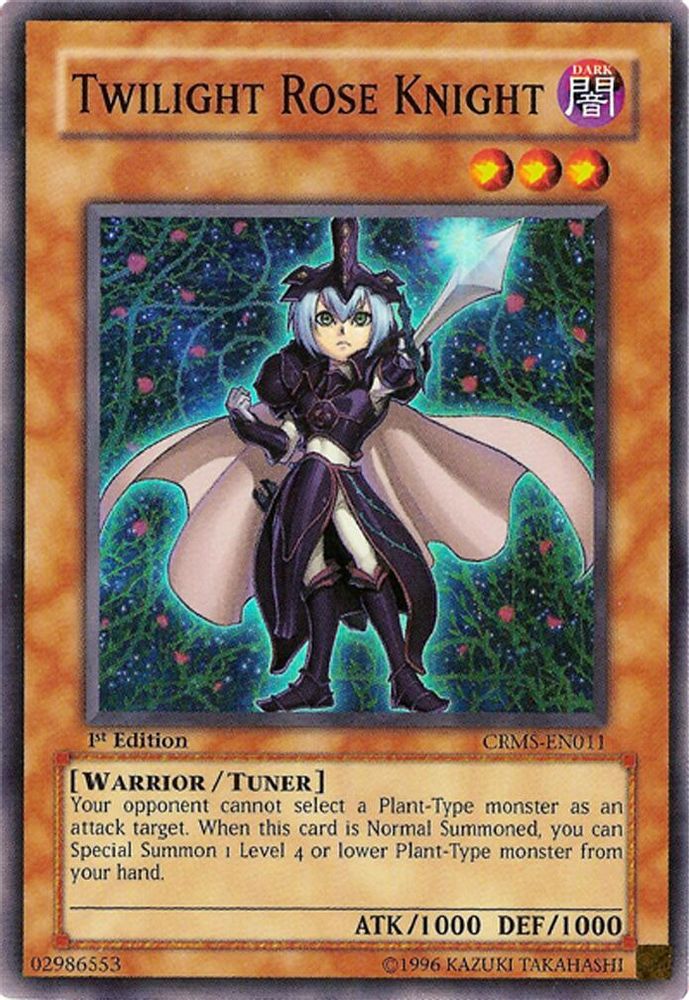 Twilight Rose Knight (CRMS-EN011) - Super Rare