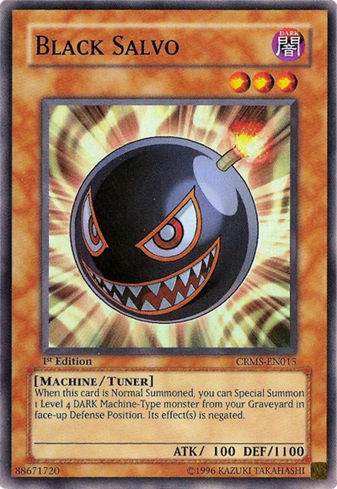 Black Salvo (CRMS-EN015) - Super Rare