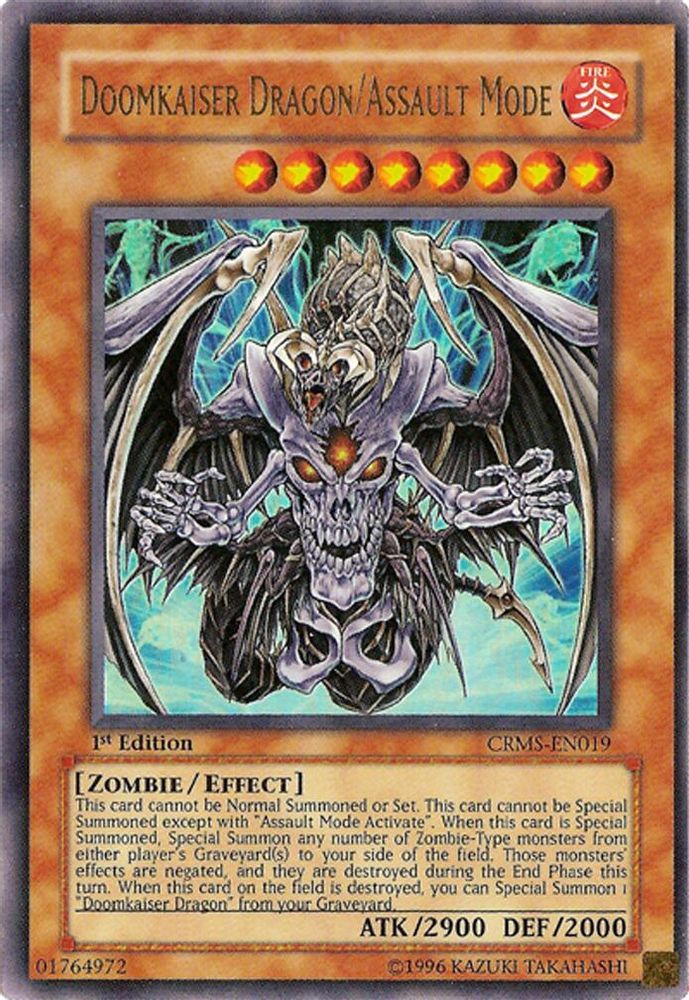 Doomkaiser Dragon/Mode Assaut [CRMS-EN019] Ultra Rare 