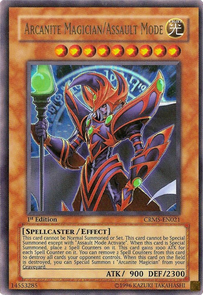 Arcanite Magician/Assault Mode (CRMS-EN021) - Ultra Rare