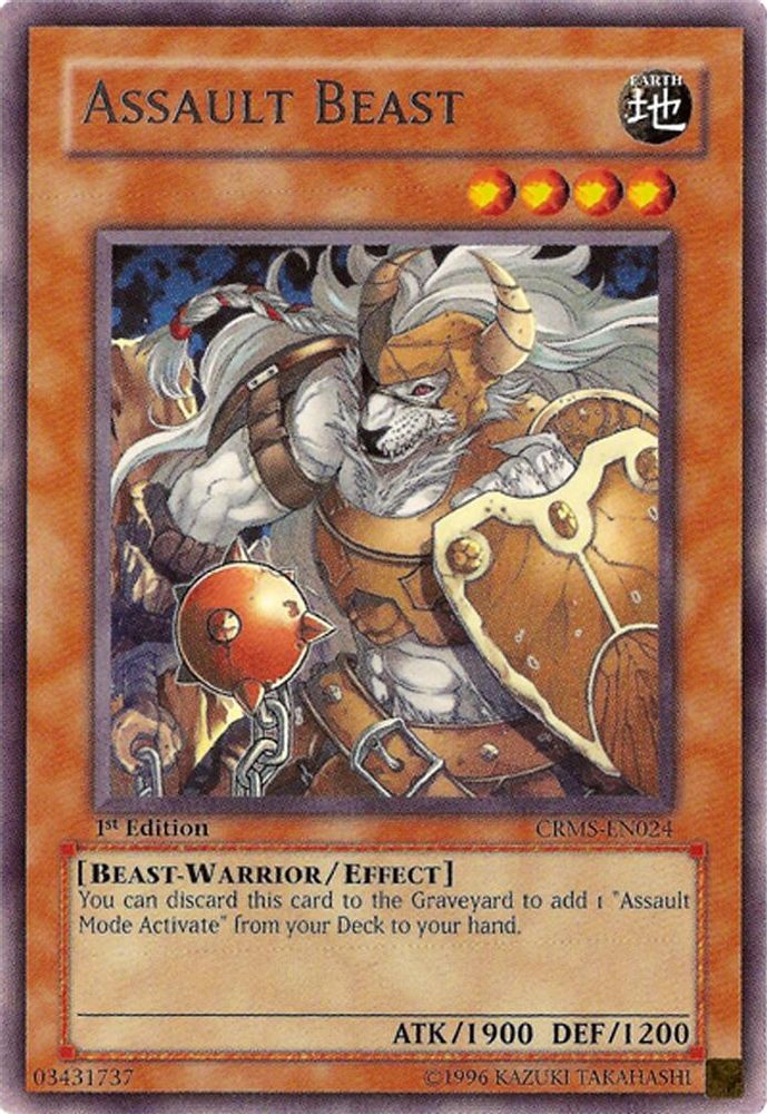 Assault Beast (CRMS-EN024) - Rare