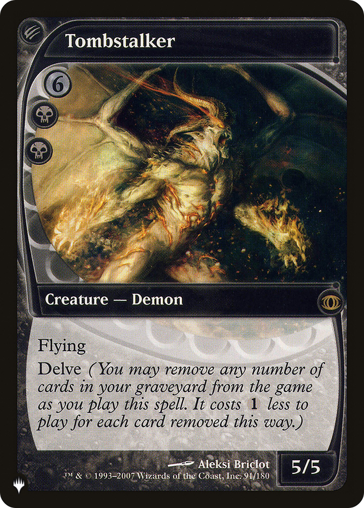 Tombstalker [La liste] 