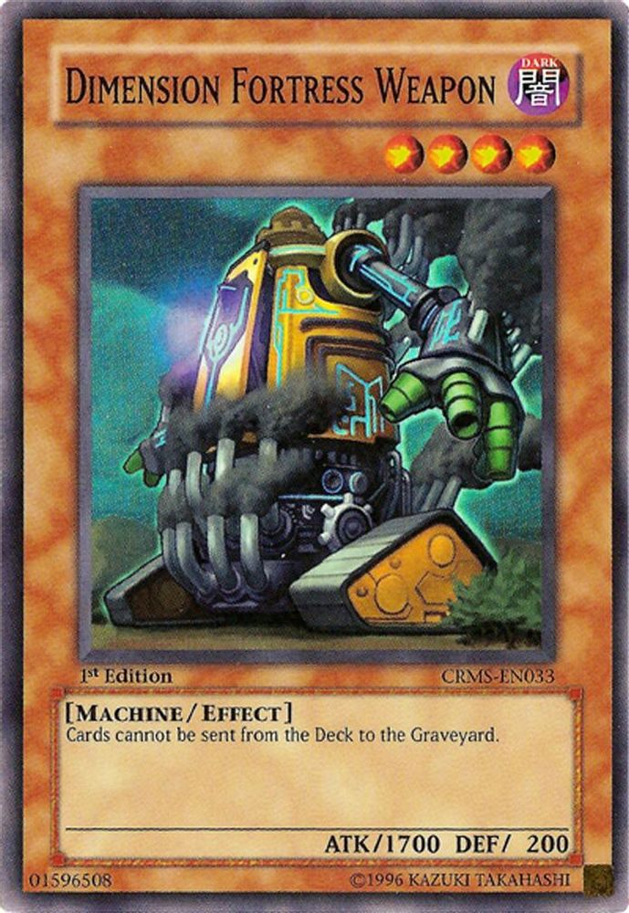 Dimension Fortress Weapon (CRMS-EN033) - Super Rare