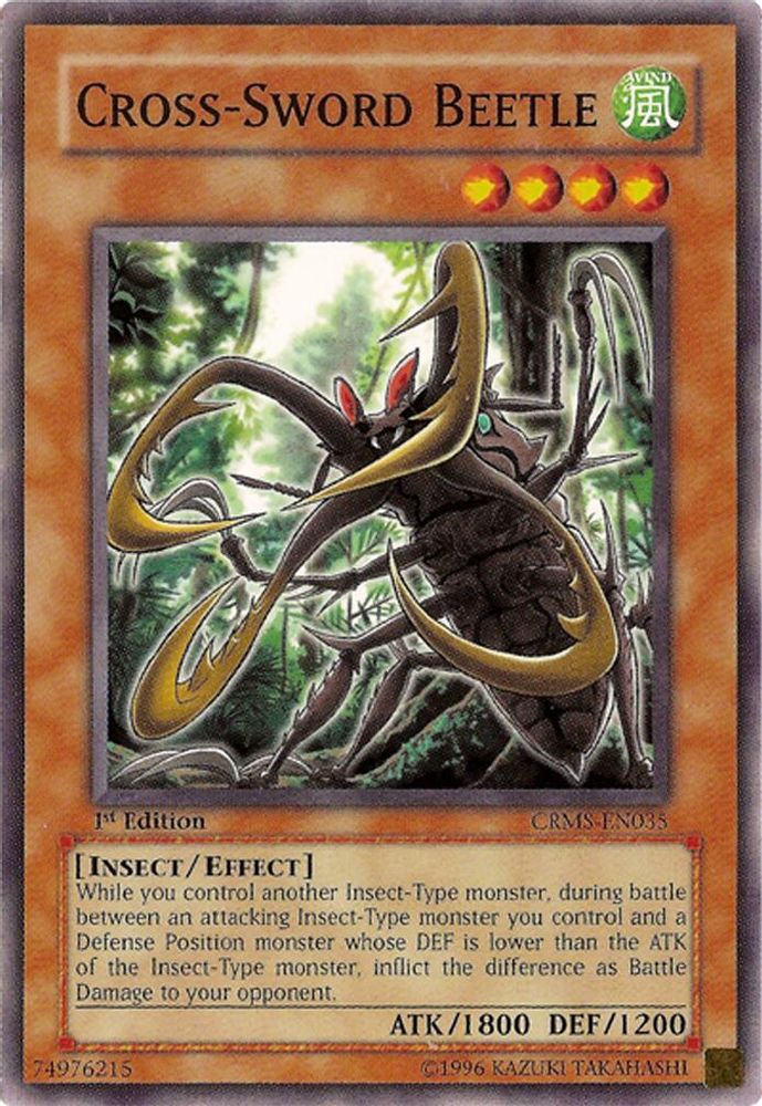 Cross-Sword Beetle (CRMS-EN035) - Common