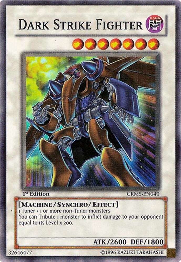 Dark Strike Fighter (CRMS-EN040) - Super Rare