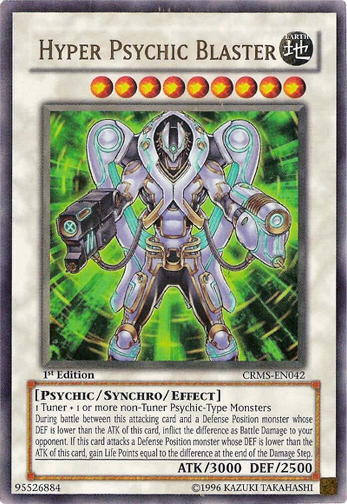 Blaster hyper psychique [CRMS-EN042] Ultra rare 