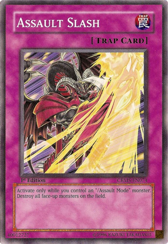 Assault Slash (CRMS-EN074) - Common