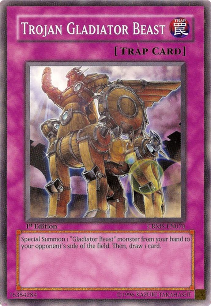 Trojan Gladiator Beast (CRMS-EN078) - Common