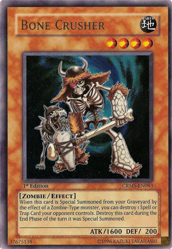 Bone Crusher (CRMS-EN083) - Ultra Rare