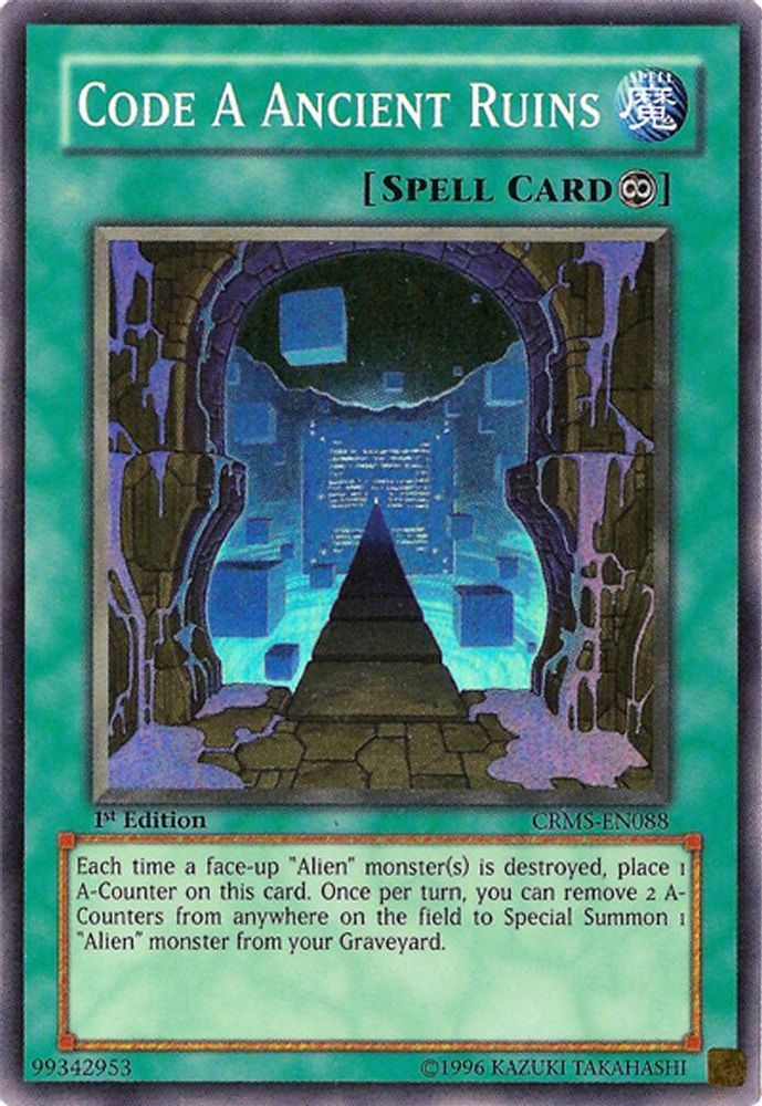Code A Ancient Ruins (CRMS-EN088) - Super Rare