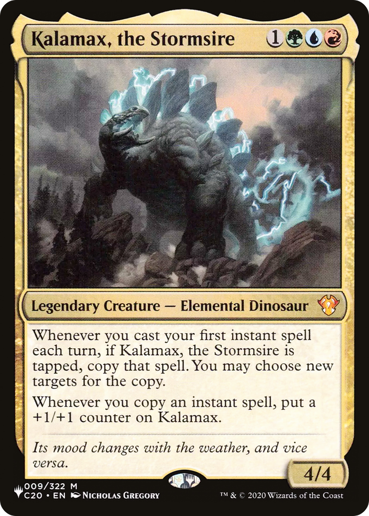 Kalamax, le Stormsire [La liste] 