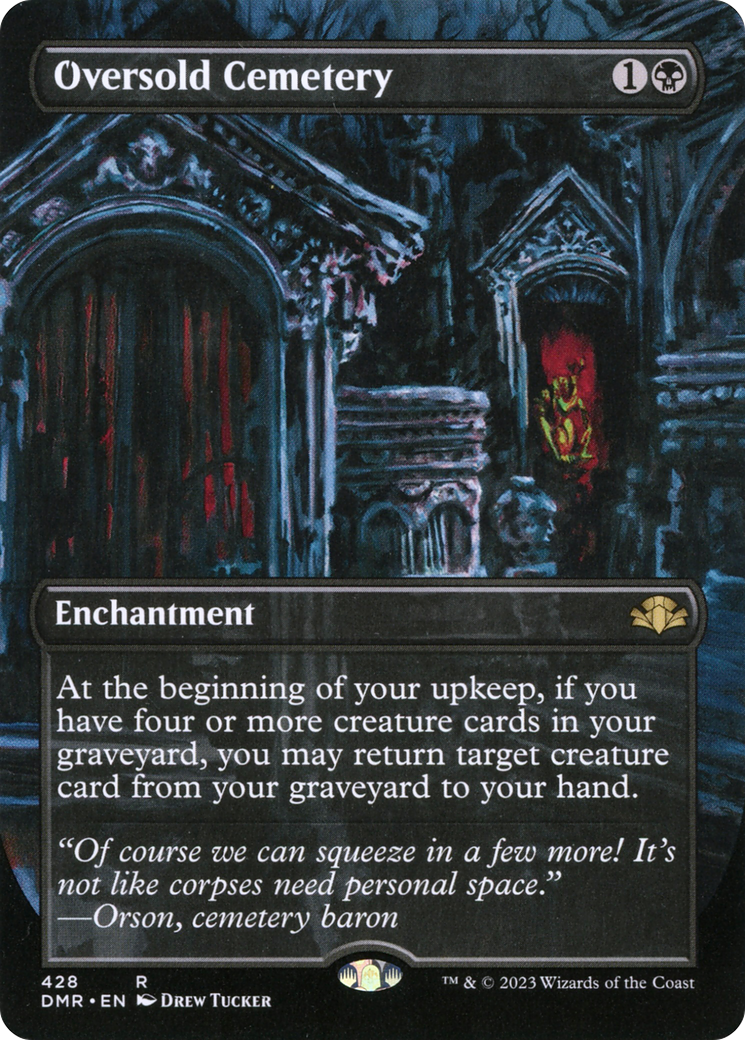 Cimetière survendu (Art alternatif sans frontières) [Dominaria Remastered] 