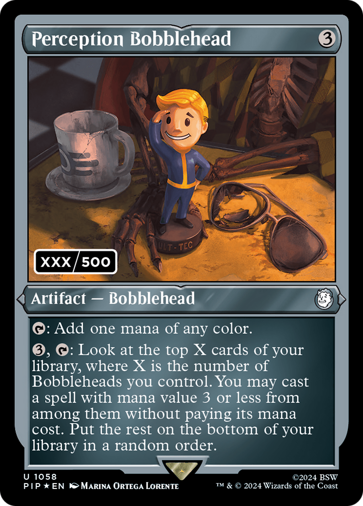 Perception Bobblehead (numéro de série) [Fallout] 