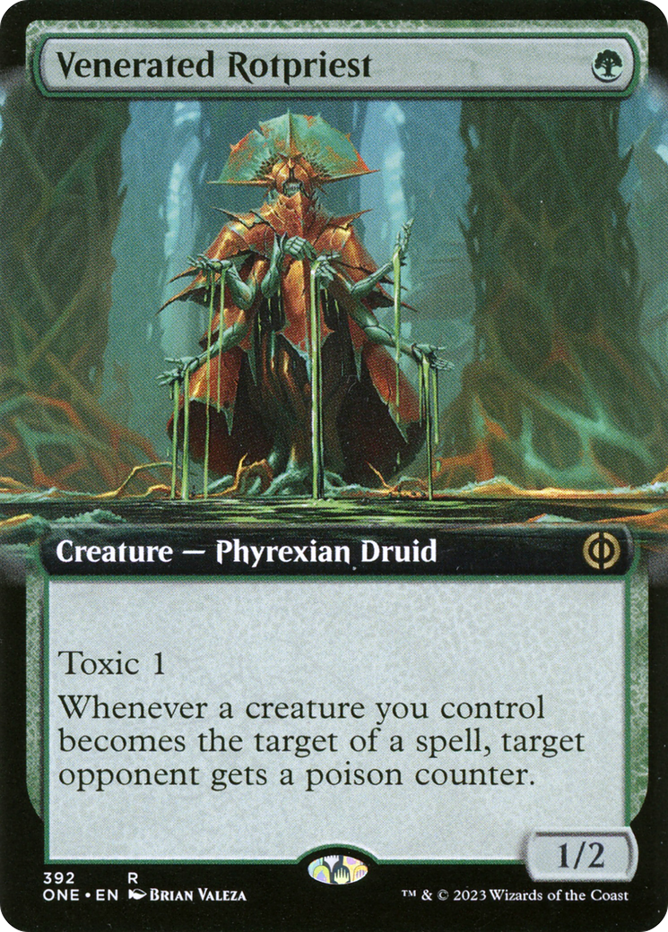 Rotpriest vénéré (Art étendu) [Phyrexia : Tous seront un] 