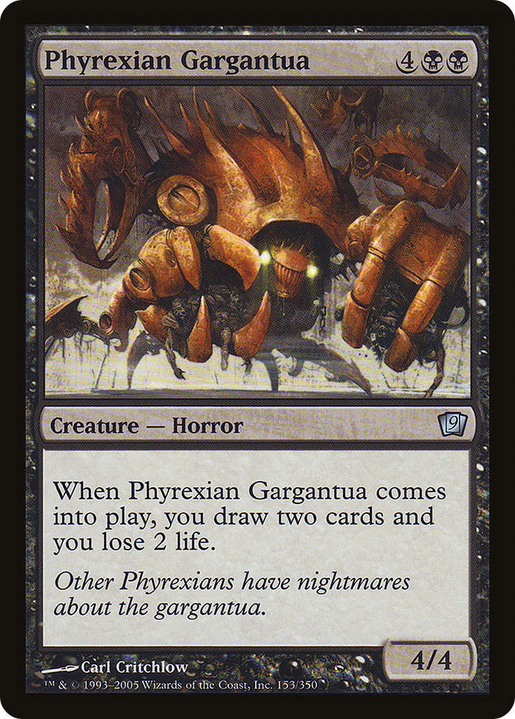 Phyrexian Gargantua (9ED-153★) - 9th Edition