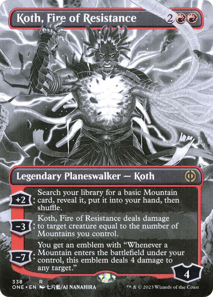 Koth, feu de la résistance (Manga sans frontières) [Phyrexia : Tous seront un] 