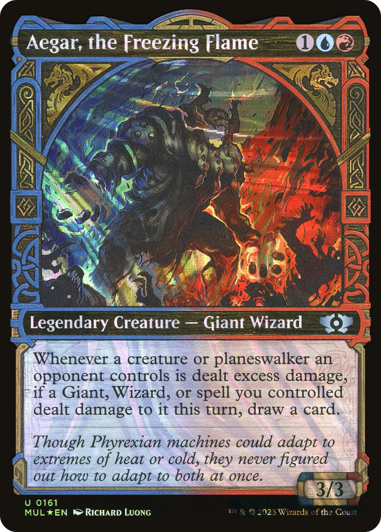 Aegar, la flamme glaciale (Halo Foil) [Multiverse Legends] 