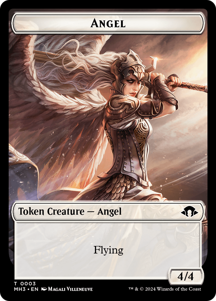 Servo // Jeton double face Angel [Modern Horizons 3 Tokens] 