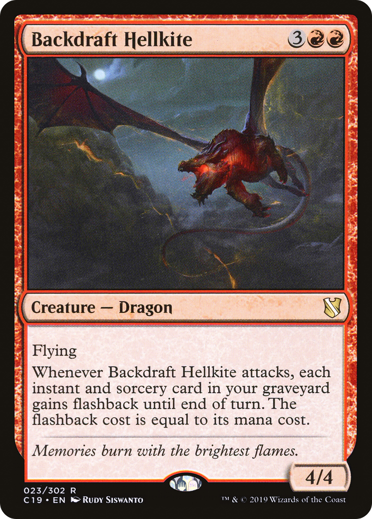 Backdraft Hellkite [Commandant 2019] 