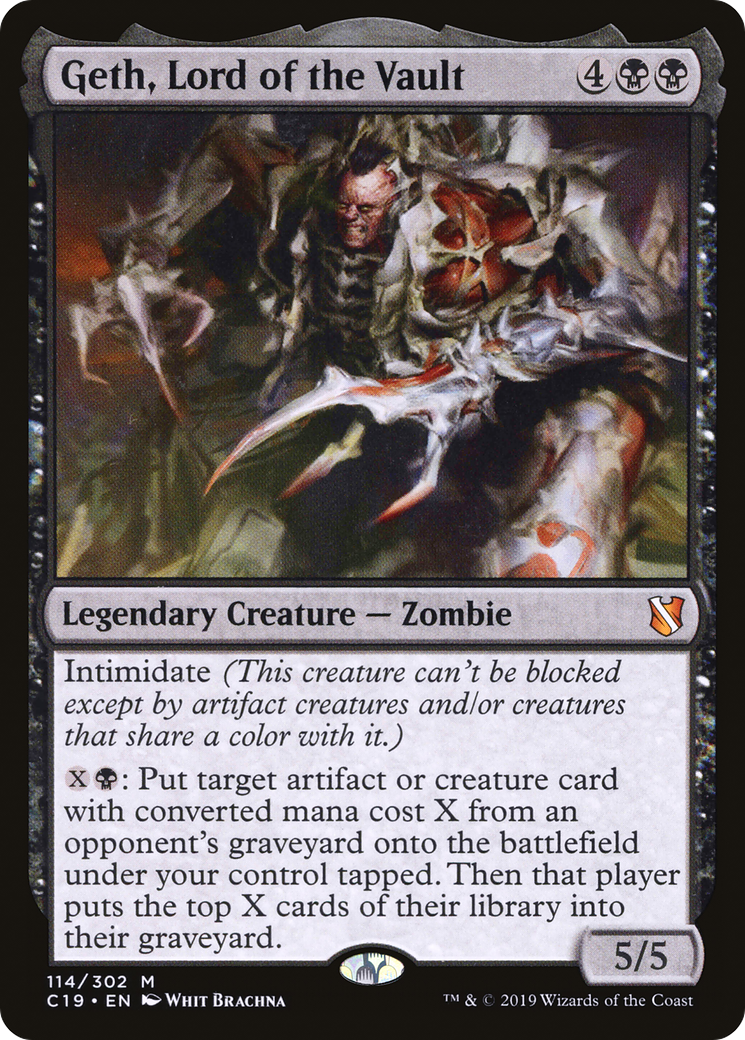 Geth, Seigneur de la Voûte [Commandant 2019] 