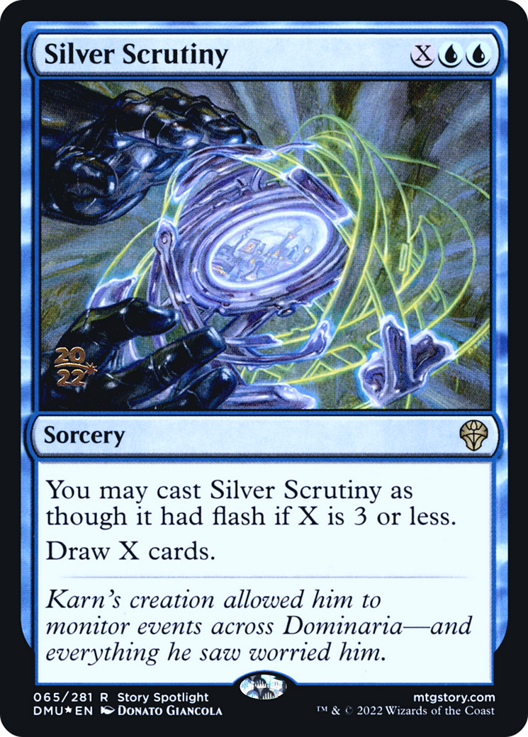 Silver Scrutiny [Promotions avant-première de Dominaria United] 