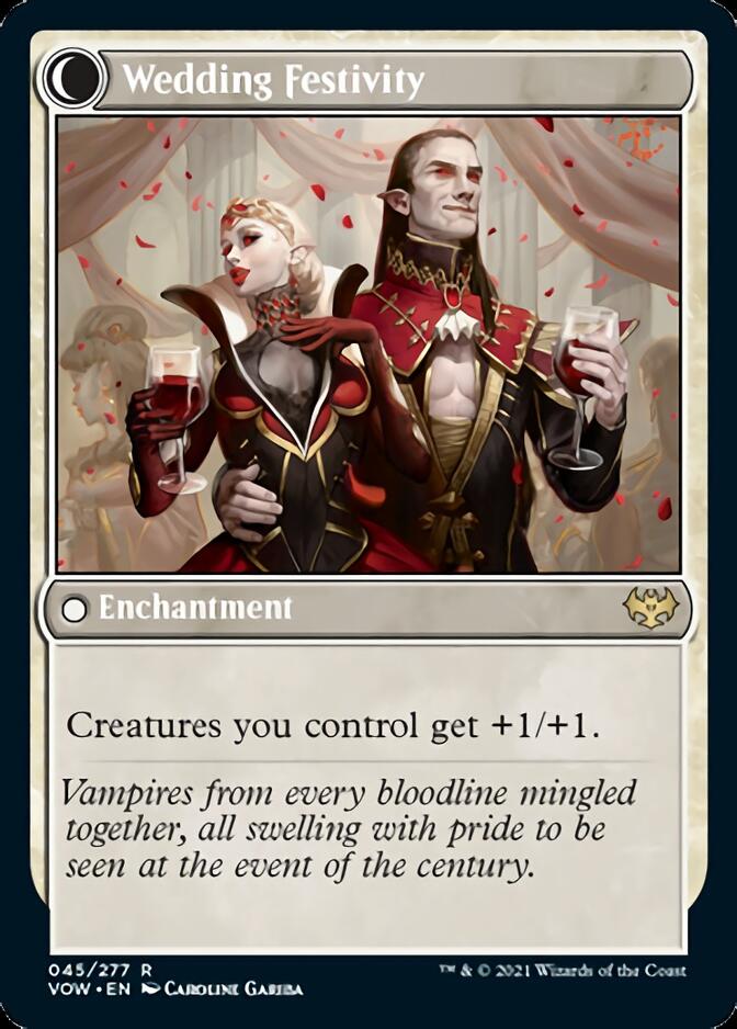 Wedding Announcement (VOW-045) - Innistrad: Crimson Vow: (Double Faced Transform)