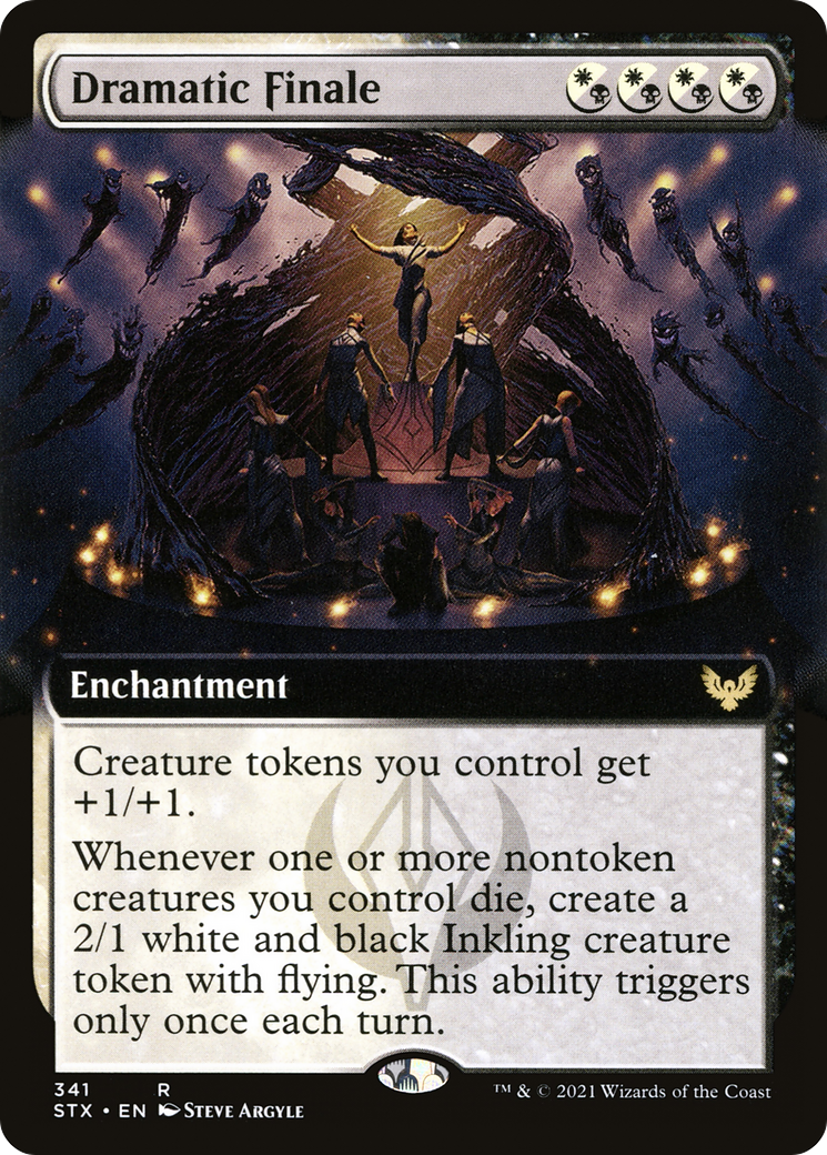 Dramatic Finale (Extended Art) (STX-341) - Strixhaven: School of Mages: (Extended Art)
