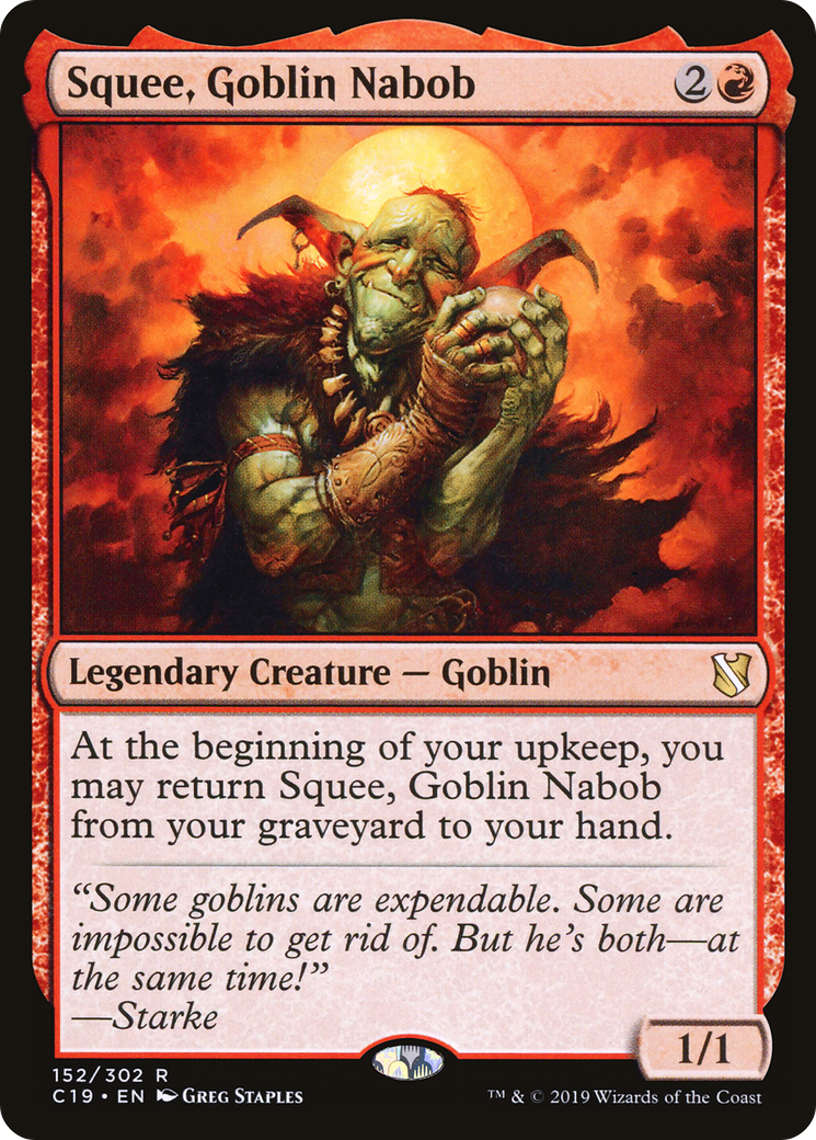 Squee, Nabab gobelin [Commandant 2019] 