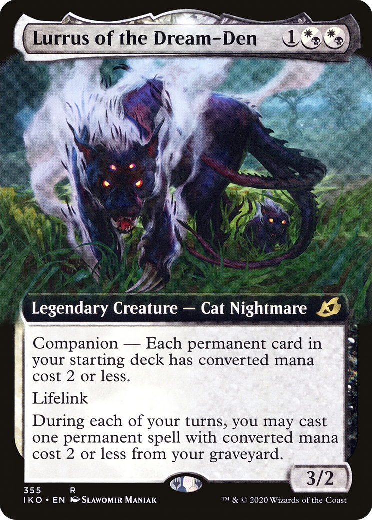 Lurrus of the Dream-Den (Extended Art) [Ikoria : Lair of Behemoths] 