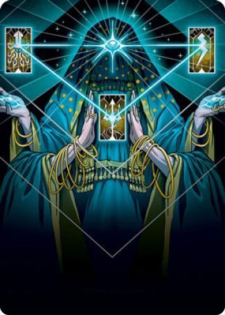 Carte artistique de planification stratégique [Strixhaven : School of Mages Art Series] 
