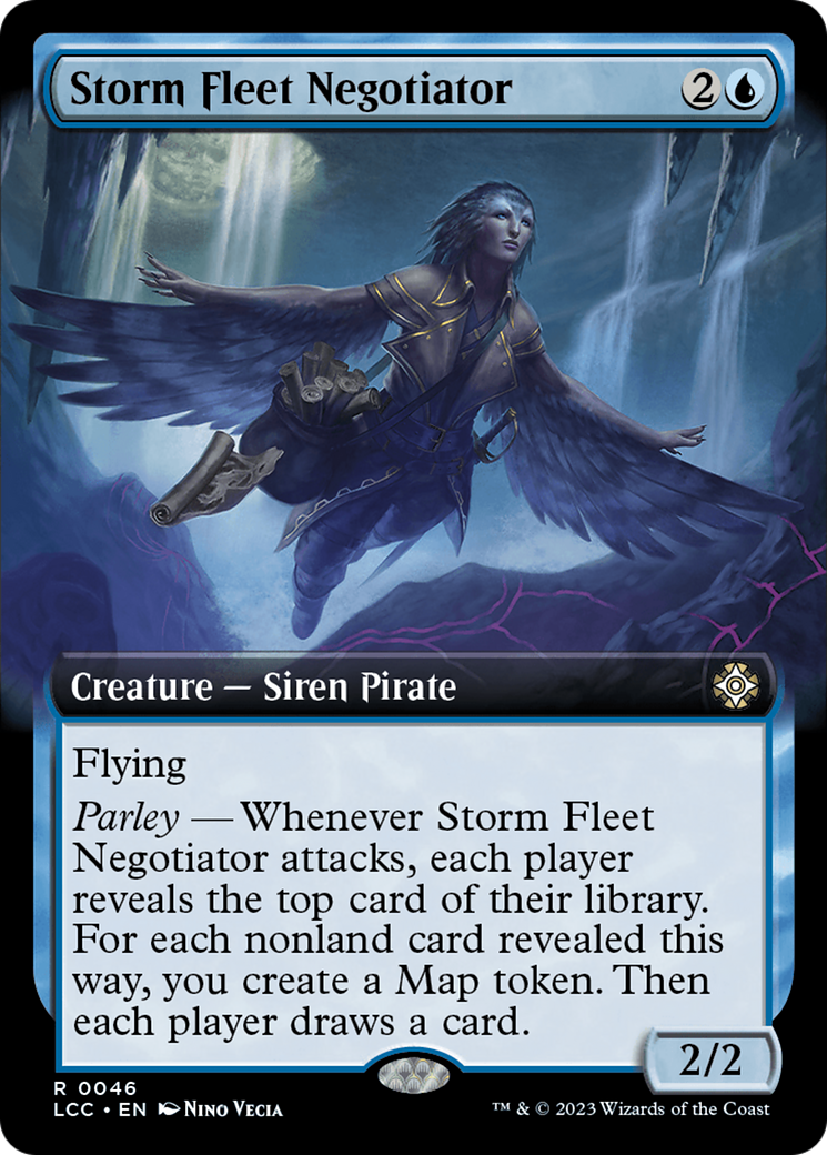 Négociateur de la flotte de tempête (art étendu) [Les cavernes perdues du commandant d'Ixalan] 