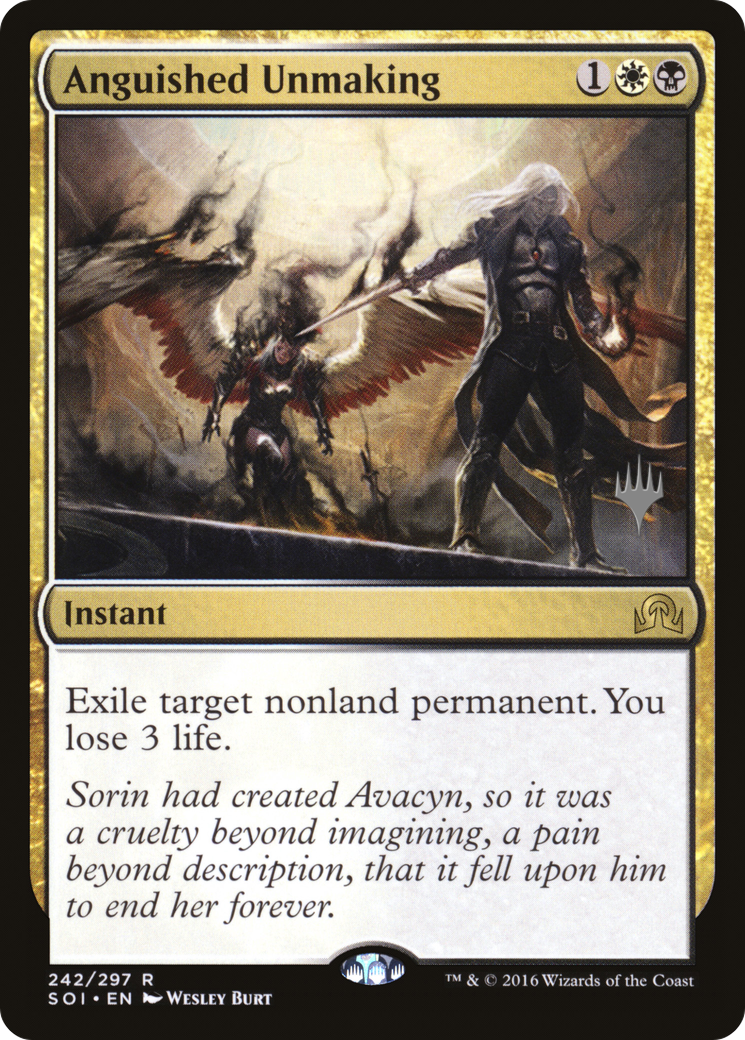 Unmaking angoissé (Pack promotionnel) [Promos Shadows over Innistrad] 