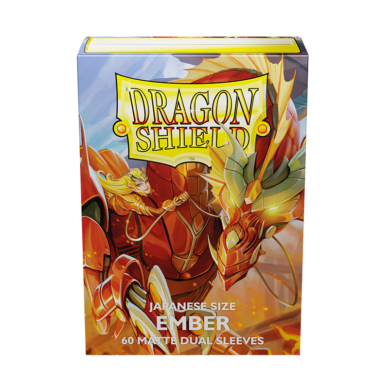 Dragon Shield : Pochettes taille japonaise 60ct - Ember (Dual Matte) 