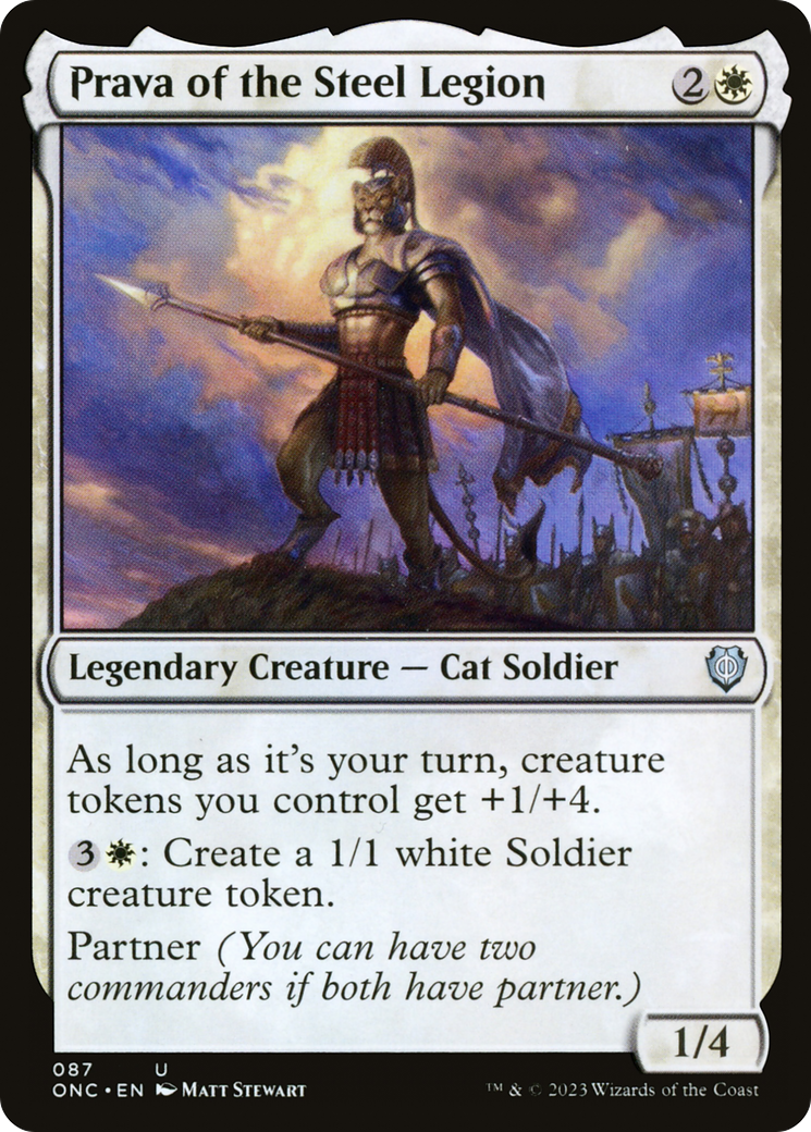 Prava de la Légion d'Acier [Phyrexia : Tous seront un seul commandant] 
