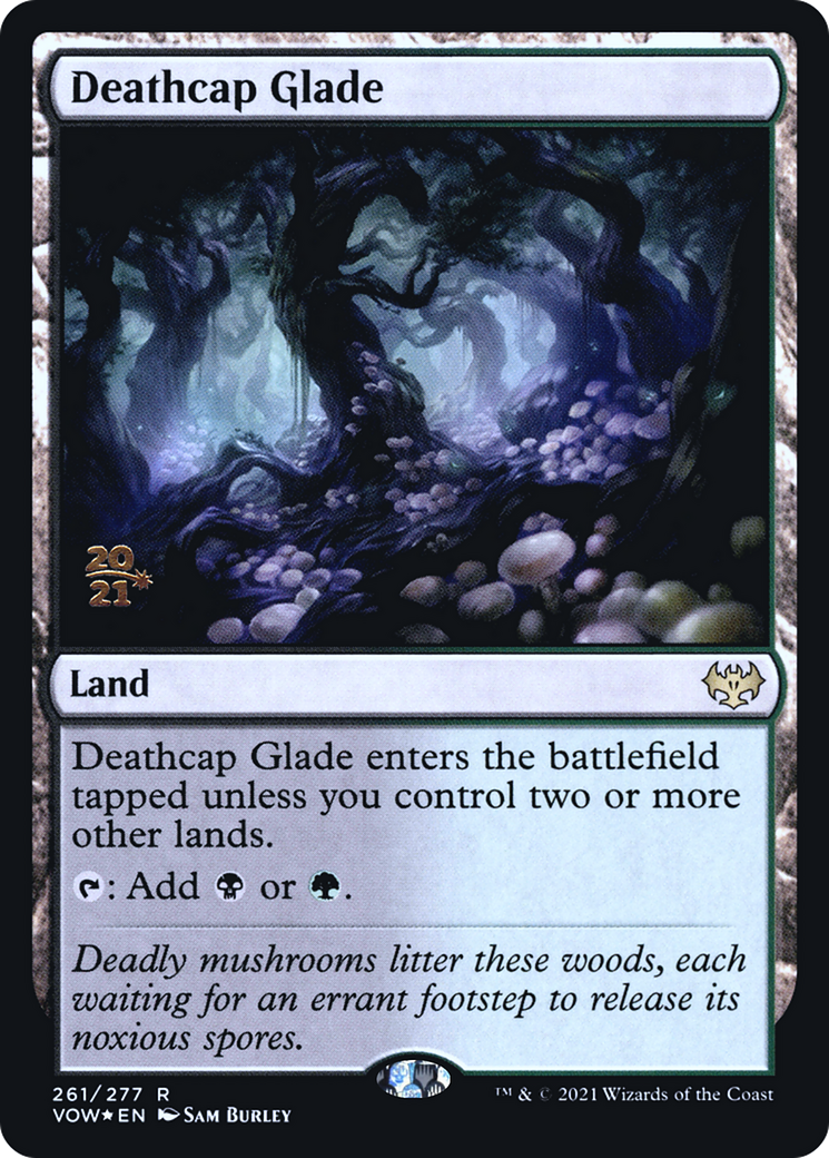 Deathcap Glade (PRE-261S) - Innistrad: Crimson Vow Promos Foil