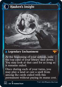 Jacob Hauken, Inspector // Hauken's Insight (DBL-332) - Innistrad: Double Feature: (Double Faced Transform)