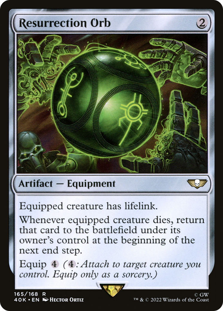 Orbe de résurrection [Warhammer 40,000] 