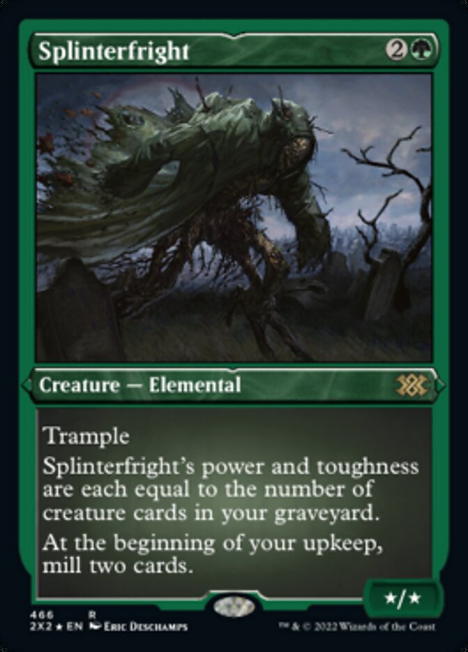 Splinterfright (Foil Etched) [Double Masters 2022] 