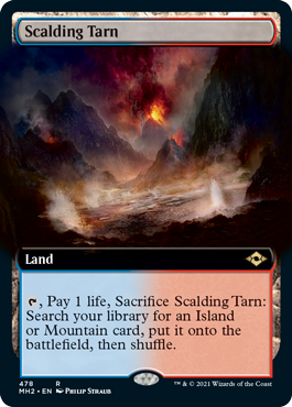 Scalding Tarn (MH2-478) - Modern Horizons 2: (Extended Art)