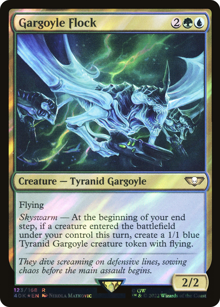 Gargouille Troupeau (Surge Foil) [Warhammer 40,000] 