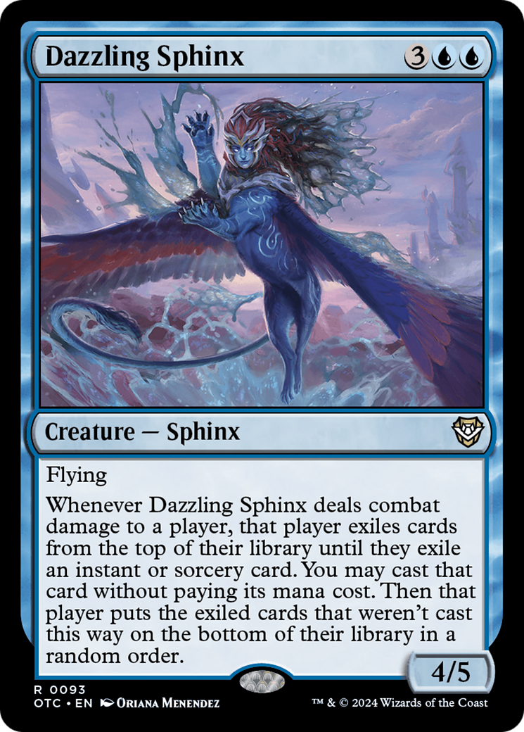 Sphinx éblouissant [Commandant des hors-la-loi de Thunder Junction] 